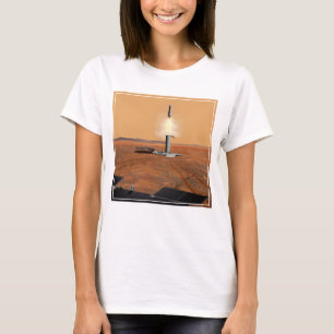 Ein aufsteigendes Fahrzeug Verlasse Mars. 2 T-Shirt
