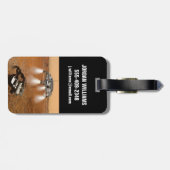 Ein aufsteigendes Fahrzeug Verlasse Mars. Gepäckanhänger (Rückseite horizontal)