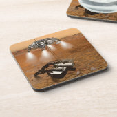 Ein aufsteigendes Fahrzeug Verlasse Mars. Getränkeuntersetzer (Linke Seite)