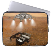 Ein aufsteigendes Fahrzeug Verlasse Mars. Laptopschutzhülle (Vorderseite)