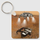 Ein aufsteigendes Fahrzeug Verlasse Mars. Schlüsselanhänger (Vorderseite)