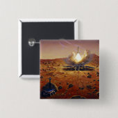 Ein aufsteigendes Mars Button (Vorne & Hinten)