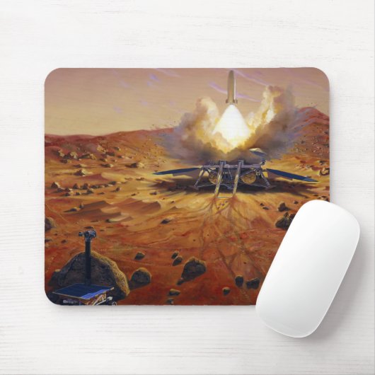 Ein aufsteigendes Mars Mousepad (Mit Mouse)