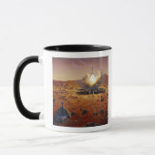 Ein aufsteigendes Mars Tasse (Links)