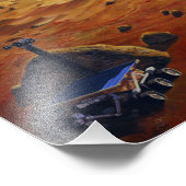Ein Aufstiegsfahrzeug für Mars 2 Fotodruck (Ecke)