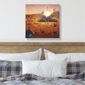 Ein Aufstiegsfahrzeug für Mars 2 Leinwanddruck (Insitu (Schlafzimmer))