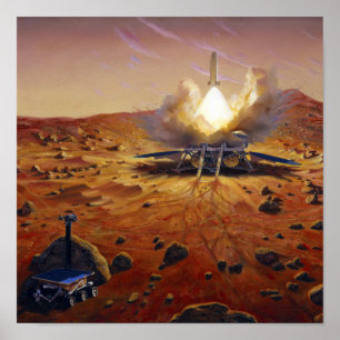 Ein Aufstiegsfahrzeug für Mars 2 Poster