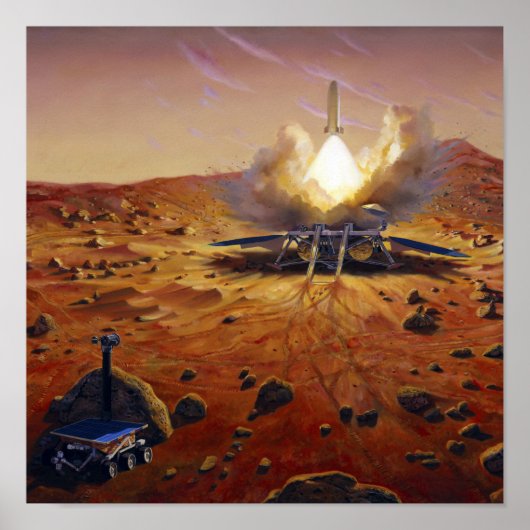 Ein Aufstiegsfahrzeug für Mars 2 Poster (Vorne)
