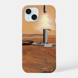 Ein Aufstiegsfahrzeug verlässt den Mars. 2 iPhone 15 Hülle