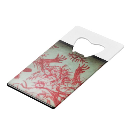 ein Auge, das Sie glauben Geldbeutel Flaschenöffner (Rückseite Schrägansicht)