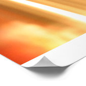 Ein Auge für ein Auge macht die ganze Welt Blind Poster (Ecke)