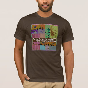 Ein Auge für ein Auge macht die ganze Welt blind T-Shirt