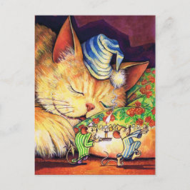 Ein Auge geöffnet Postkarte