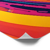 Ein Auge im Syber-Raumplakat Poster (Ecke)