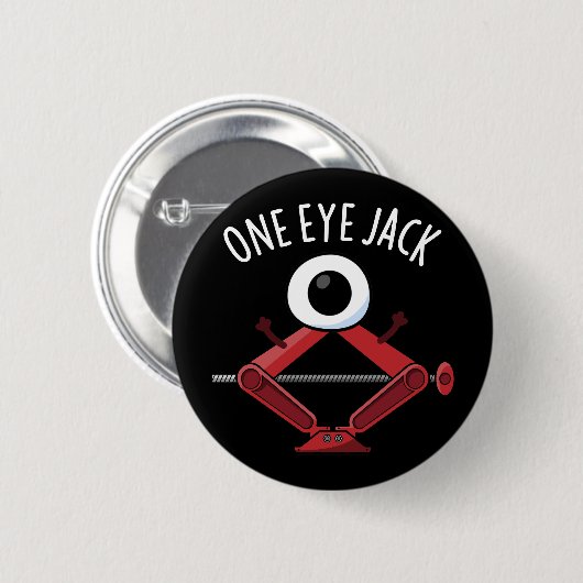 Ein Auge Jack Funny Car Jack Puff Dark BG Button (Vorne & Hinten)