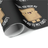 Ein Auge Jack Funny Car Jack Puff Dark BG Geschenkpapier (Rolleneckpunkt)