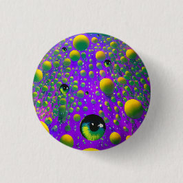 Ein Auge - Ken Gage Surreal Art Button