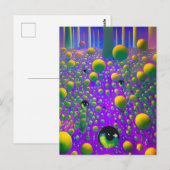 Ein Auge - Ken Gage Surreal Art Postkarte (Vorne/Hinten)