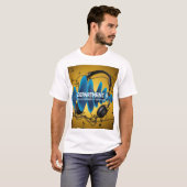 ein-Augen-abstrakt-typografisch-design-featuri T-Shirt (Vorne ganz)