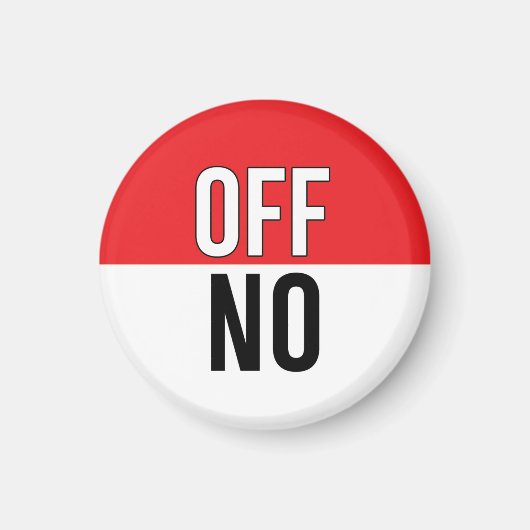 Ein/Aus-Erinnerung-Magnet zum Ausschalten des Ofen Magnet (Vorne)