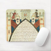 Ein Ausblick gibt die Warnung, Illustration von Mousepad (Mit Mouse)
