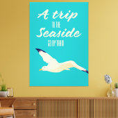 Ein Ausflug ans Meer Leinwanddruck (Insitu (Wohnzimmer))