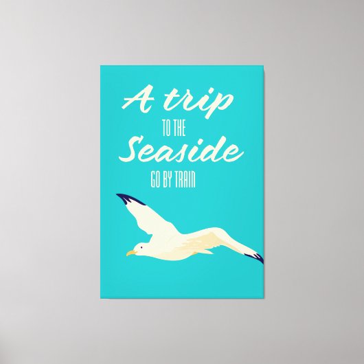 Ein Ausflug ans Meer Leinwanddruck (Vorderseite)