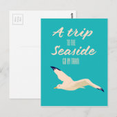Ein Ausflug ans Meer Postkarte (Vorne/Hinten)