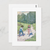 Ein Ausflug Postkarte (Vorne/Hinten)