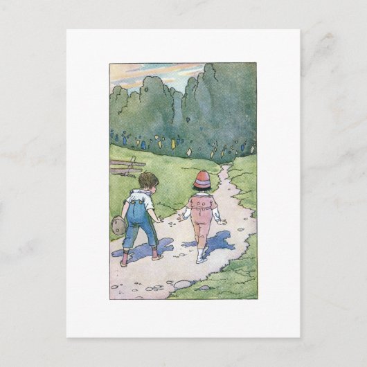 Ein Ausflug Postkarte (Vorderseite)