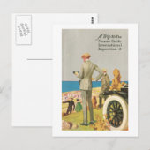 Ein Ausflug zur Panama Pacific International Expo Postkarte (Vorne/Hinten)