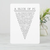 Ein Ausschnitt aus Pi-Zahlen (Stehend Vorderseite)