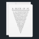 Ein Ausschnitt aus Pi-Zahlen<br><div class="desc">Ein weißer Slice aus Pi Sprichwort, ein Stück Kuchen typografisch dekoriert. Ein einfaches Design durch die Pi-Formel, eine Folge von Zahlen, die für ein großes humorvolles Geschenk für den Mathematiker, den Geek, den neugierigen Geist. Ideal für einen Schüler, einen Lehrer, einen Ingenieur oder jeden, der dieses Ding mit Zahlen hat....</div>