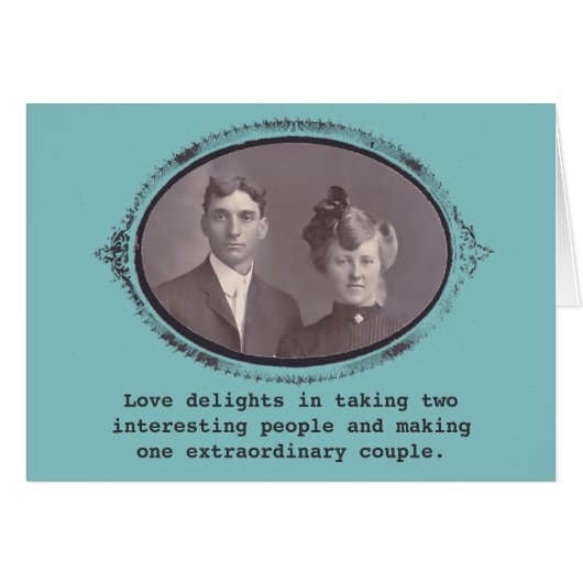 Ein außergewöhnliches Paar Vintages Foto (Vorderseite (Horizontal))