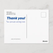 Ein Ausstieg aus der Gesundheitsfürsorge Postkarte (Rückseite)