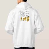 Ein Autismus-Löwe Hoodie (Rückseite)