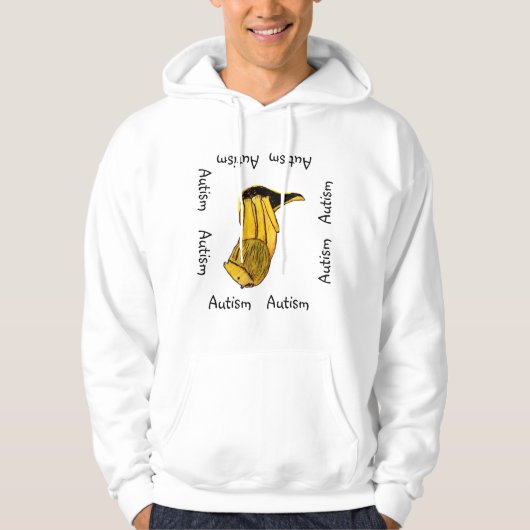 Ein Autismus-Löwe Hoodie (Vorderseite)