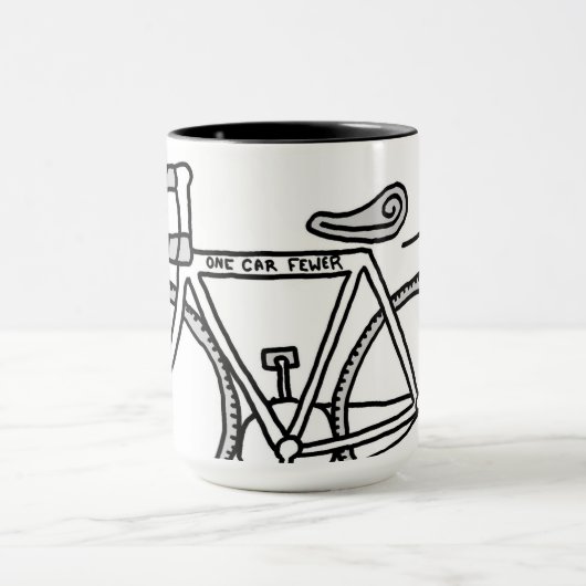 Ein Auto-weniger/eins weniger Tasse (Zentrum)