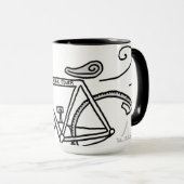 Ein Auto-weniger/eins weniger Tasse (VorderseiteRechts)