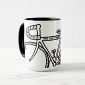 Ein Auto-weniger/eins weniger Tasse (Vorderseite Links)