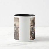 Ein automatischer Waffengunner liefert securi Tasse (Zentrum)