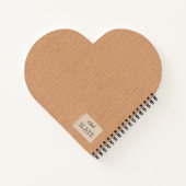 Ein Avocado auf einer Zweigstelle Personalisiert Notizblock (Rückseite)