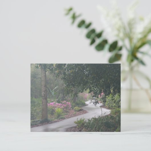 Ein Azaleenweg Postkarte (Stehend Vorderseite)