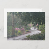 Ein Azaleenweg Postkarte (Vorne/Hinten)