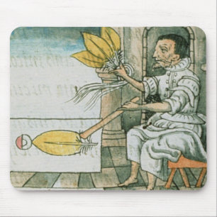 Ein aztekischer Federhandwerker Mousepad