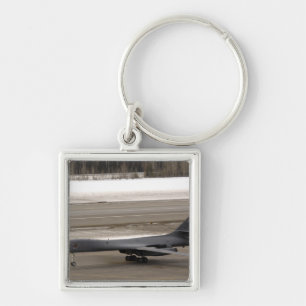 Ein B-1B Lancer führt eine Touch - und - gehen Schlüsselanhänger