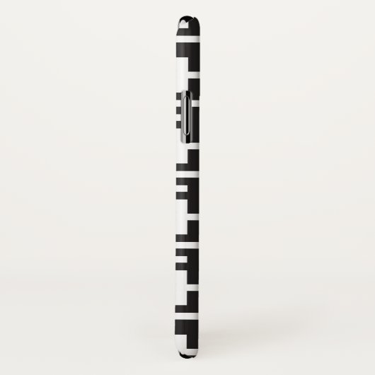 Ein b&w kopiert gemacht mit "plus" Zeichen Case-Mate iPhone Hülle (Hinten/Rechts)