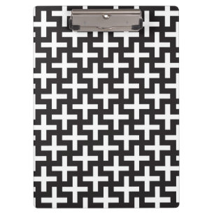 Ein b&w kopiert gemacht mit "plus" Zeichen Klemmbrett