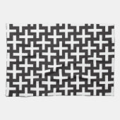 Ein b&w kopiert gemacht mit "plus" Zeichen Küchentuch (Horizontal)