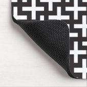 Ein b&w kopiert gemacht mit "plus" Zeichen Mousepad (Ecke)